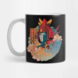 ukiyo-e electro magnetic t-shirt Mug